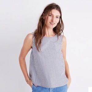 Madewell striped tank top